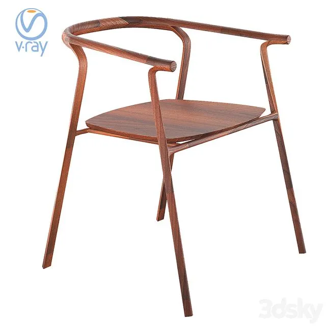 Splinter Chair 3dsMax Model
