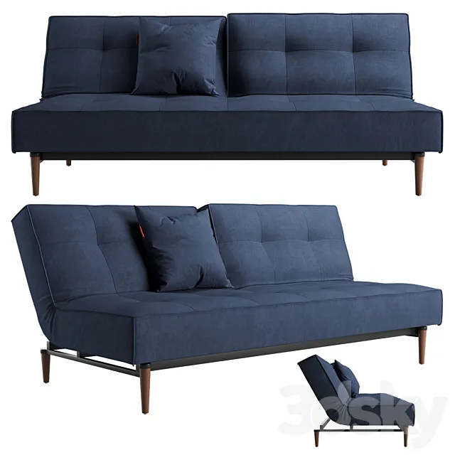 Splitback sofa 3DS Max Model