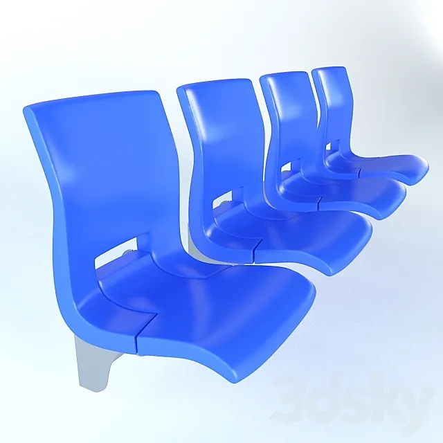 sport seats Stechert Copacabana 3ds Max