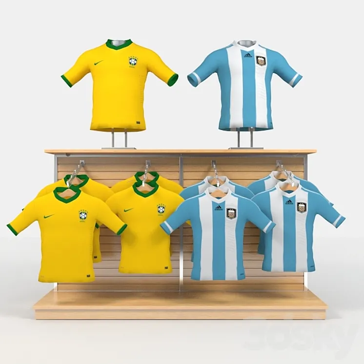 sport – shop brasil – argentina 3DS Max