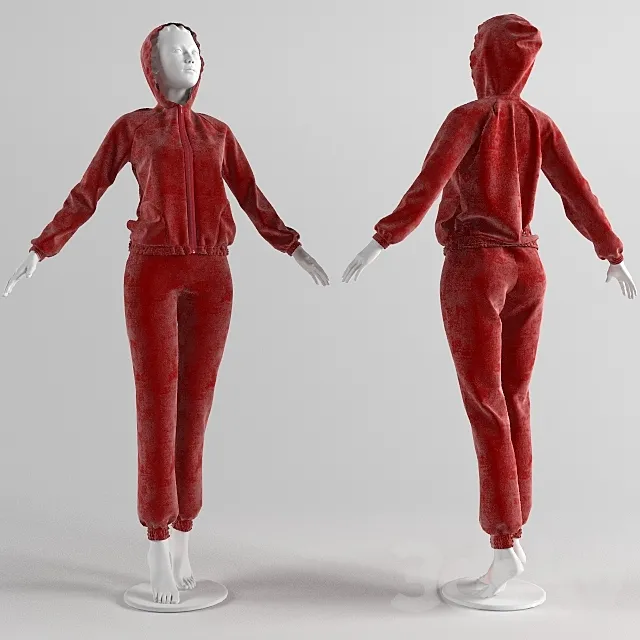 Sport suit 3DS Max Model