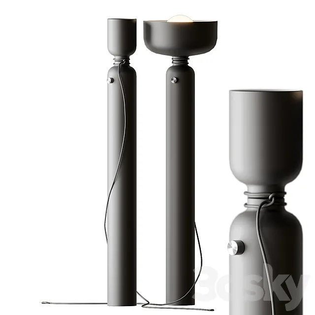 SPOTLIGHT VOLUMES Floor lamp from ANDlight 3ds Max