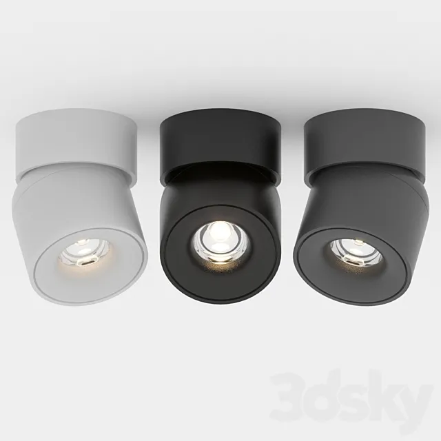 Spotlights swivel 3ds Max