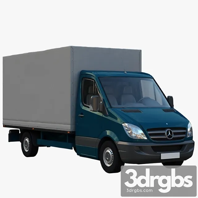 Sprinter curtainsider truck