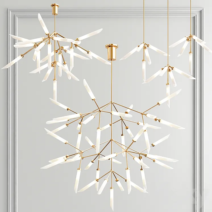 Spur Grande Chandelier Collection – 3 type 3DS Max
