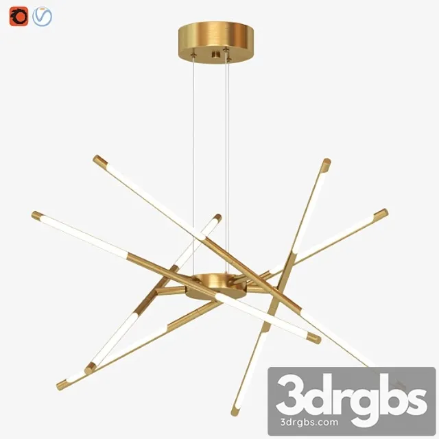 Sputnik chandelier 10 heads