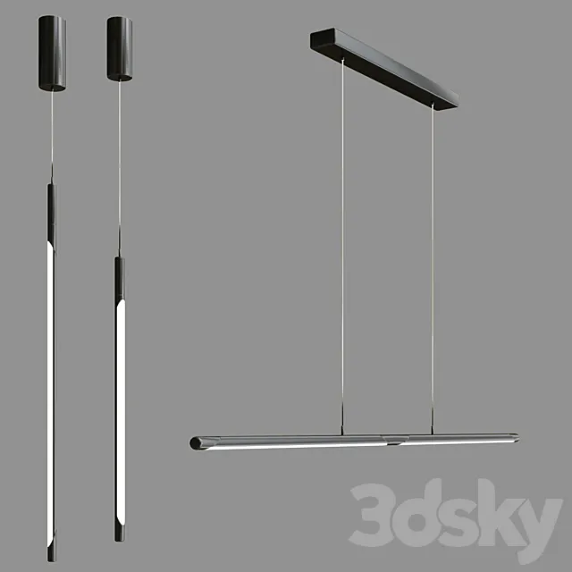 ST-Luce pendant light collection 3ds Max