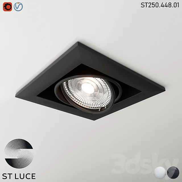 ST250.448.01 Built-in lamp OM 3DS Max Model