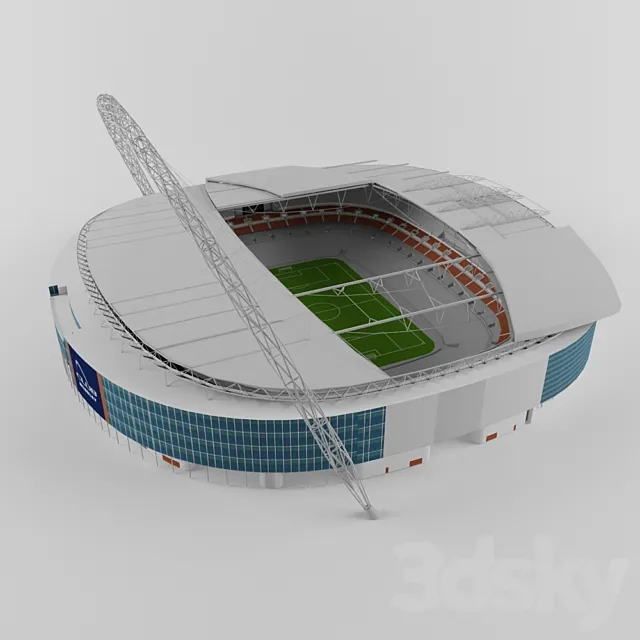 Stadion Wembey 3DS Max Model