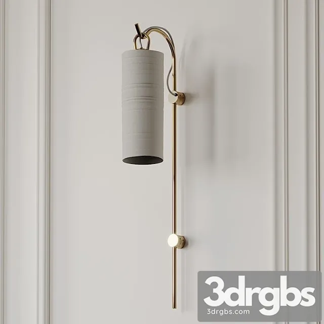 Staff Wall Sconce By Articolo 3dsmax Download