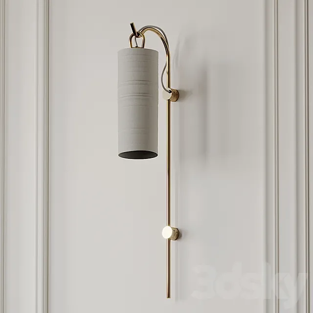 STAFF Wall Sconce by Articolo 3DS Max Model