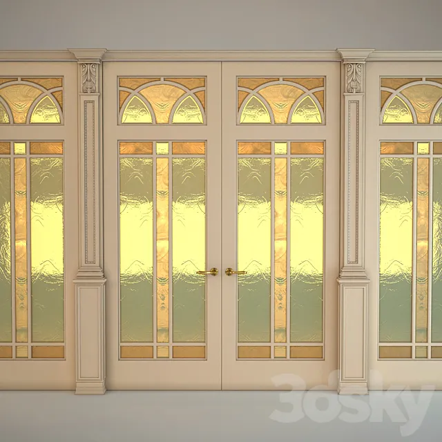 Stained-glass window 3DS Max Model