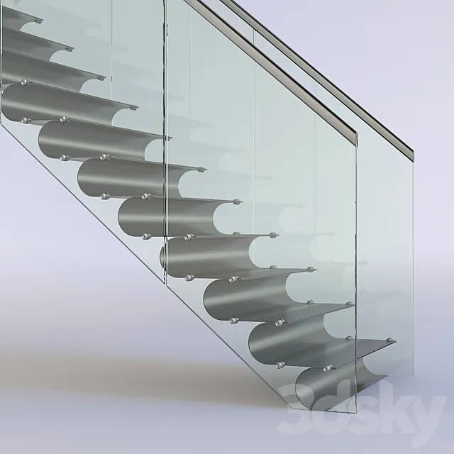 Stair concept 3DSMax File