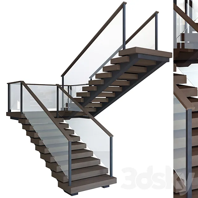 Staircase 008 3ds Max