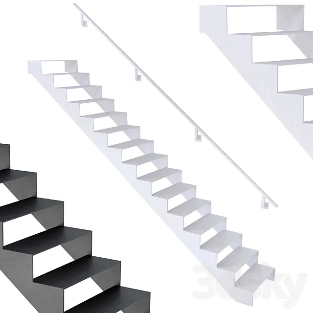 Staircase 043 3ds Max