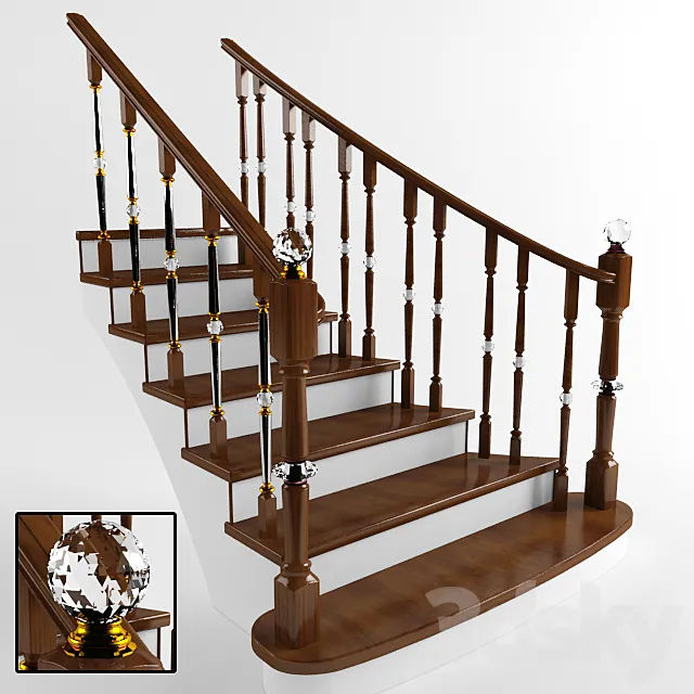 Staircase 3DS Max Model