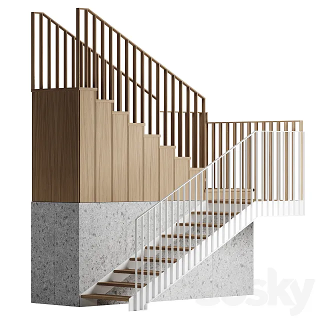 Staircase – Cologne 3ds Max