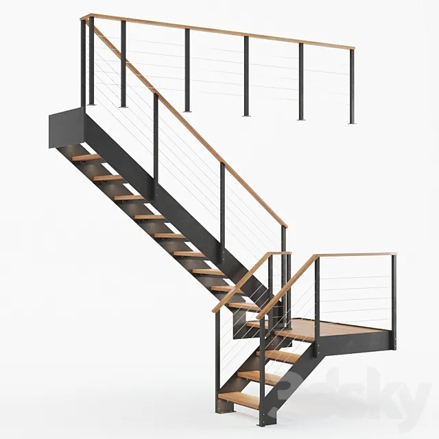 Staircase Loft 3DSMax File