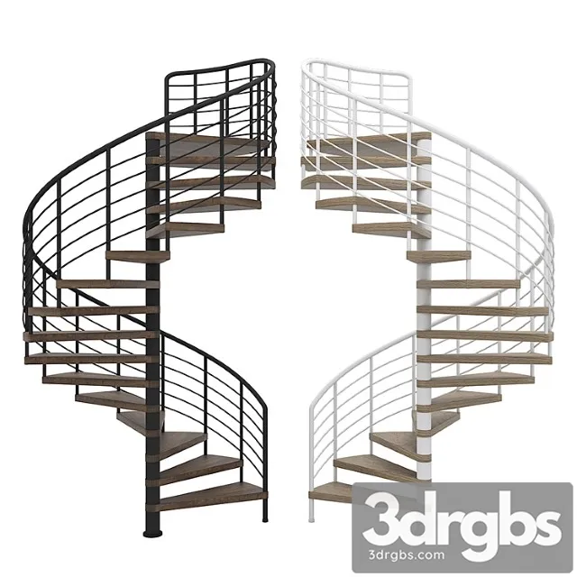 Staircase Spiral staircase 3dsmax Download