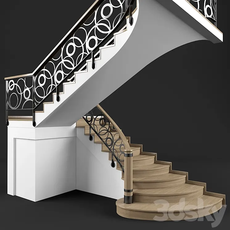 Stairs 05 3DS Max