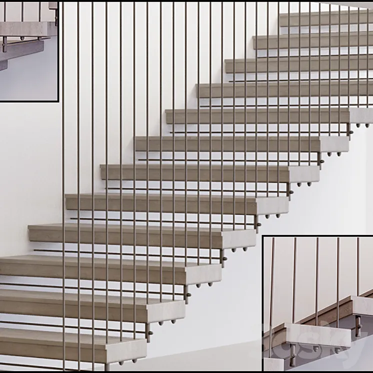 Stairs 076647 3DS Max