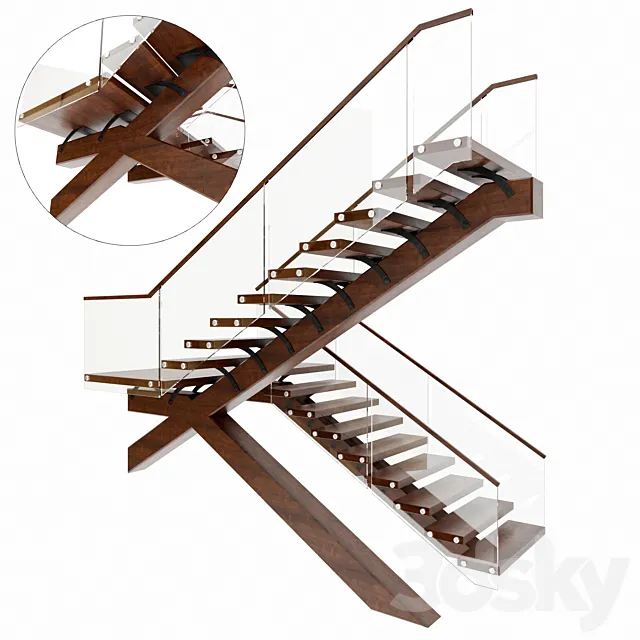 Stairs 1 3ds Max