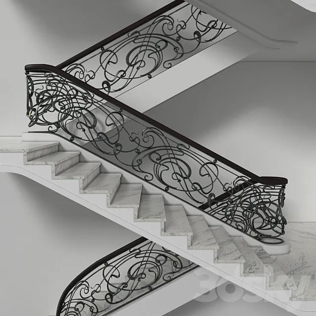 Stairs 3636 3DS Max Model