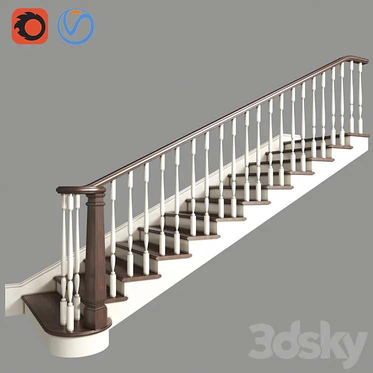 STAIRS 3DS Max