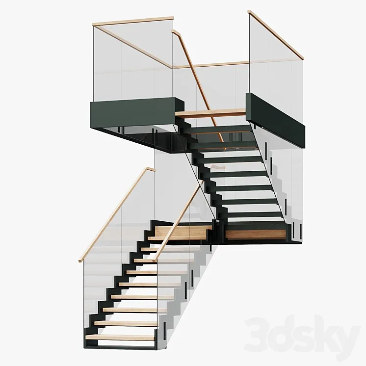 Stairs 3DS Max