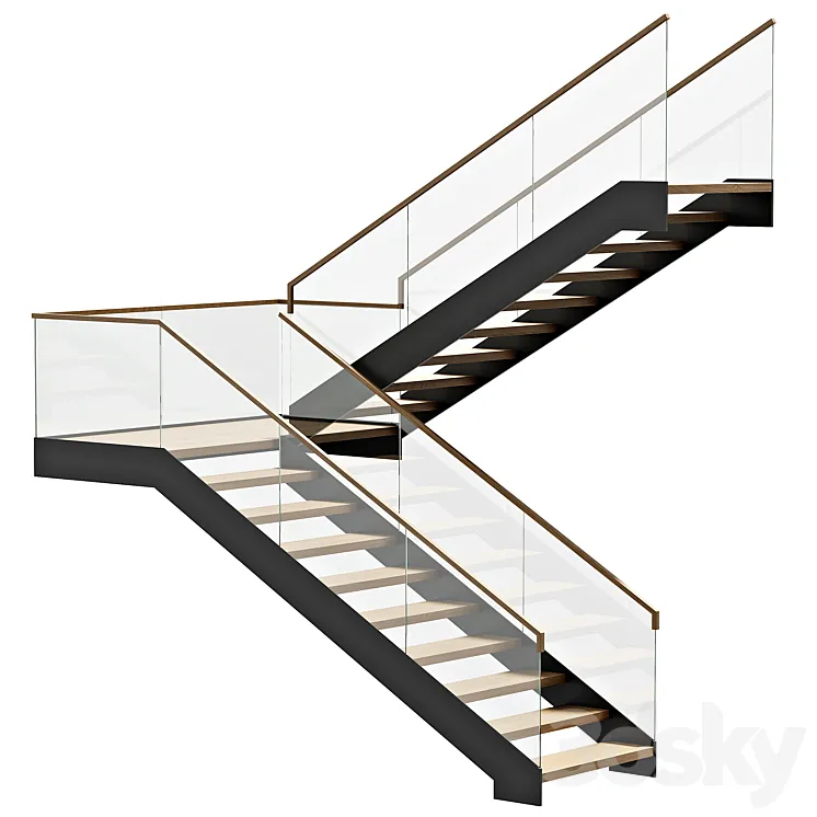 Stairs 3DS Max Model