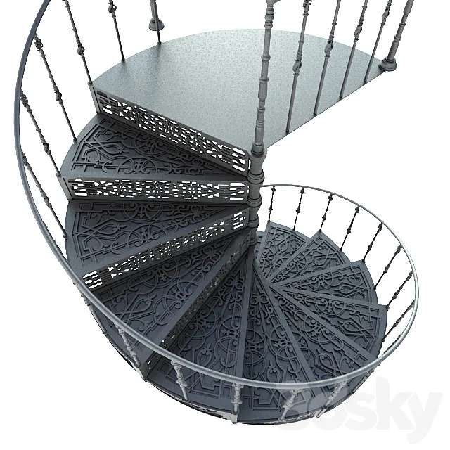 Stairs 3ds Max