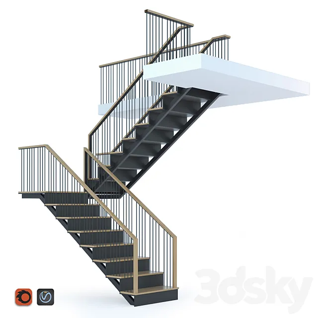 Stairs 3DSMax File