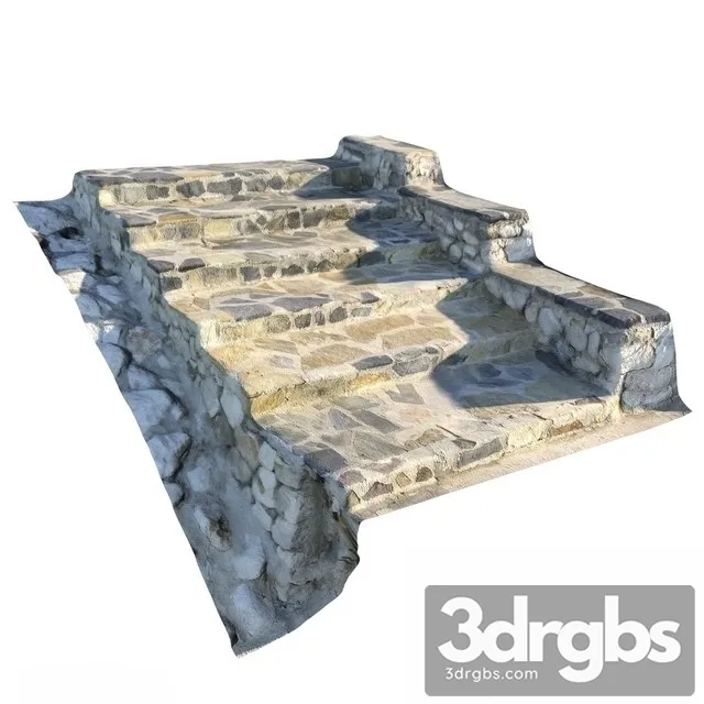Stairs Stone Landscape 3dsmax Download
