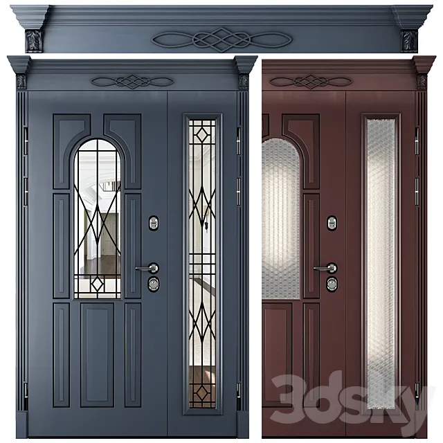 Staleks front door 3ds Max