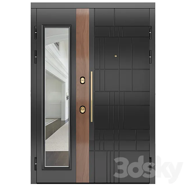 Staleks front door 3ds Max