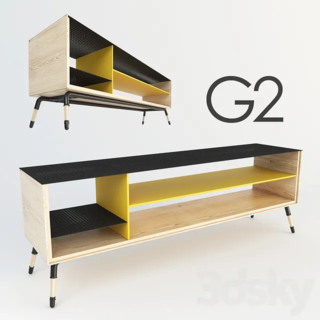 Stand G2 3ds Max