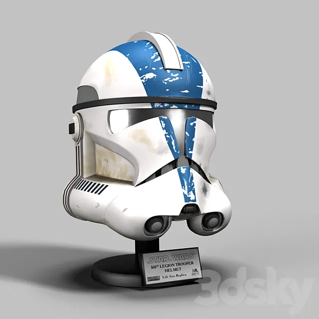 Star Wars clone helmet 3DSMax File