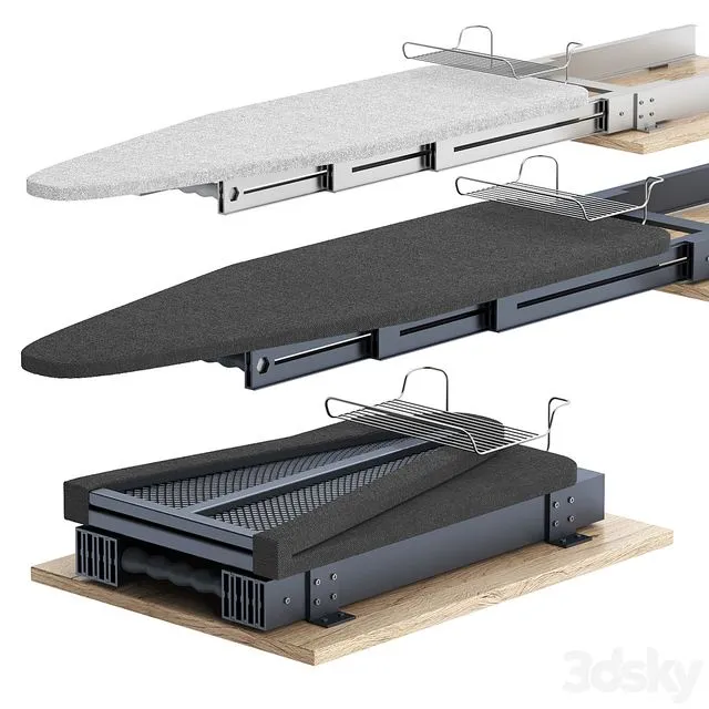 Starax retractable built-in ironing board 3dsMax Model