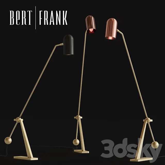 Stasis floor lamp 3ds Max