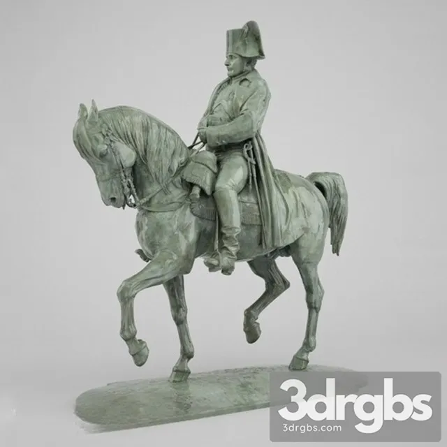 Statue Napoleon Riding Horse 3dsmax Download