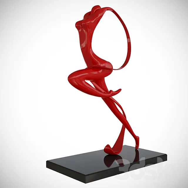 Statuette 3DS Max Model