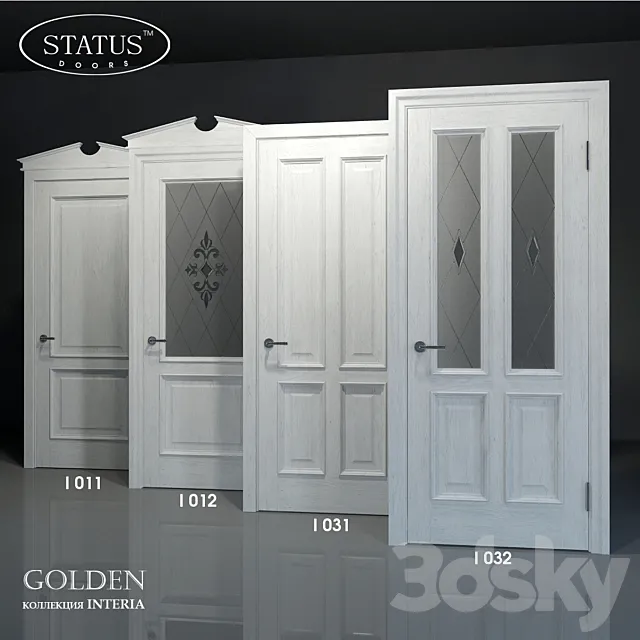 Status Doors Interia Collection Part 1 3DSMax File