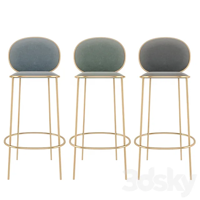 Stay bar stool 3DS Max Model