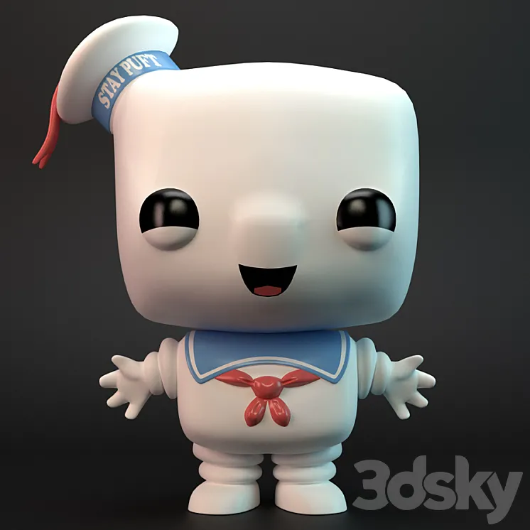 Stay Puft Pop 3DS Max