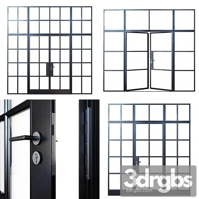Steel doors 3dsmax Download