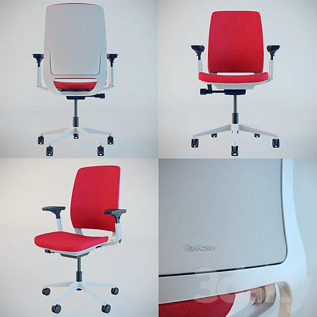 Steelcase Amia 3DS Max Model