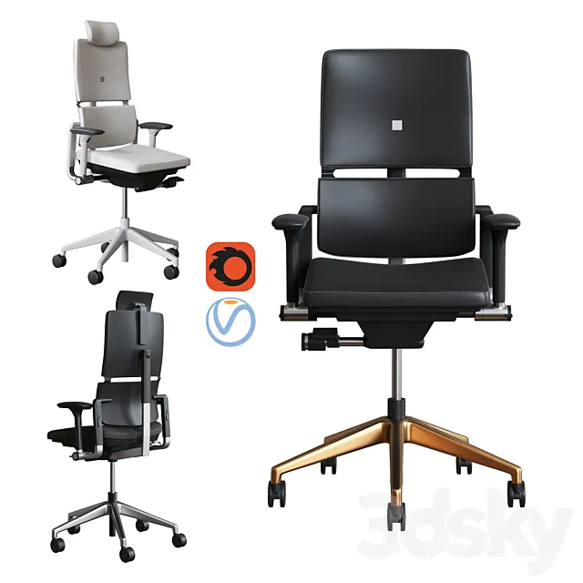 Steelcase – Office Chair Please 3DSMax File
