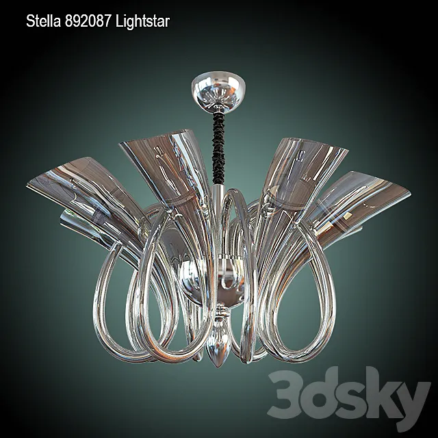 Stella chandelier 892.087 Lightstar 3DSMax File