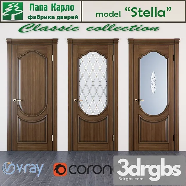 Stella Series Classic Door 3dsmax Download