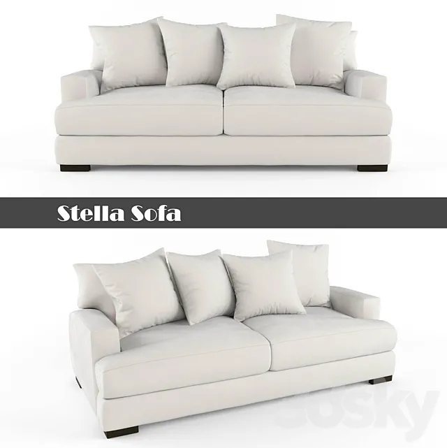 Stella Sofa 3DSMax File